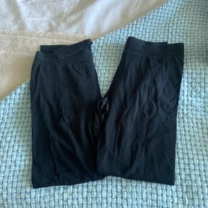 black cotton mossimo leggings